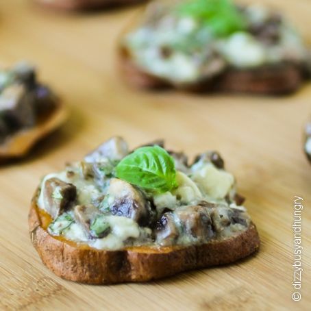 Basil & Blue Cheese Sweet Potato