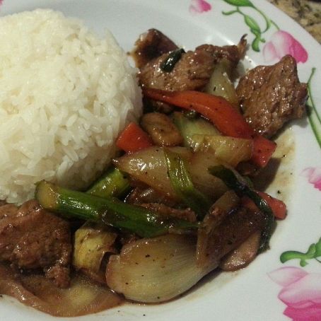 Beef and Asparagus Stir Fried