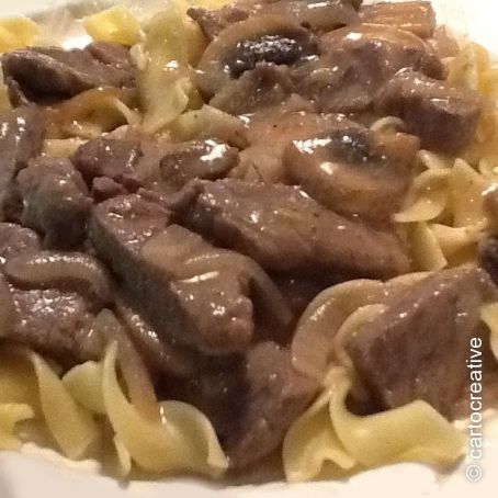 Beef Stroganoff