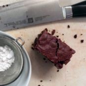 Orange-Beet Brownies