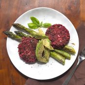 Black Bean Beet Burgers