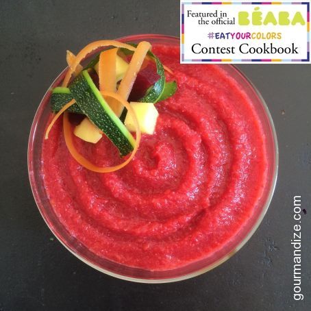 Beet, Carrots , Potatoes , Zucchini and Chicken Purée (9 months +)