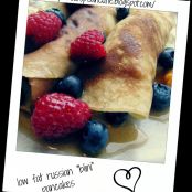 low fat russian blini pancakes