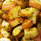 Roast Potatoes with Lemon, Rosemary, and Thyme