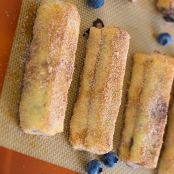 Blueberry Cheesecake Rollups