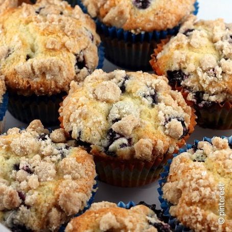 Egg-Free Blueberry Muffins or Loaf