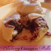 Blueberry Cinnamon Rolls