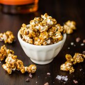 Bourbon Cacao Nib Caramel Popcorn
