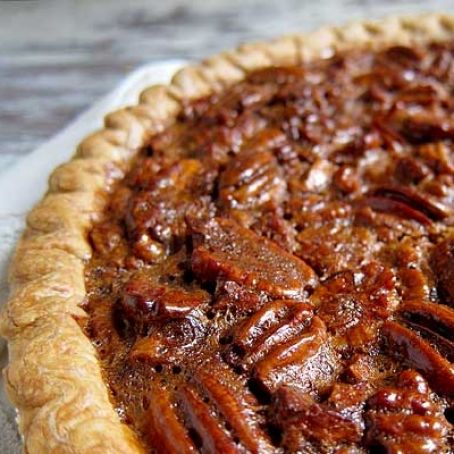 Chocolate Bourbon Pecan Pie