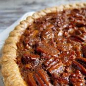 Chocolate Bourbon Pecan Pie