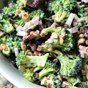 Mozzarella Bacon Broccoli Salad