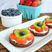 Brownie Fruit Pizzas