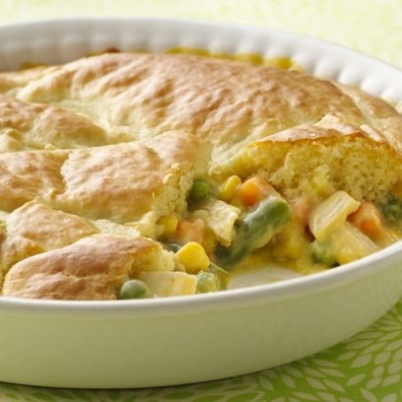 Impossibly Easy Chicken Pot Pie