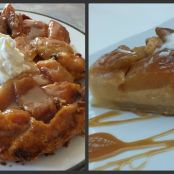 Caramel Apple Tatin Cheesecake