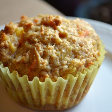 Carrot-Pineapple Muffins