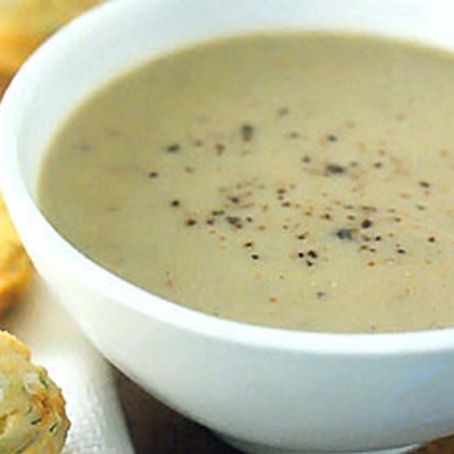 Cream of Cauliflour & Cheddar Soup