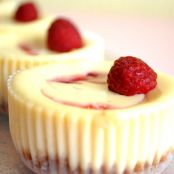 White Chocolate Cheesecakes