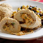 Cheesy Jalapeño Popper Baked Stuffed Chicken