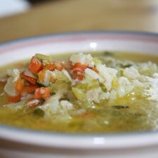 Easy Chicken Rice Soup