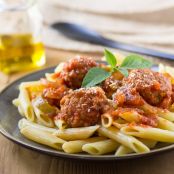 Chicken Cacciatore Meatballs
