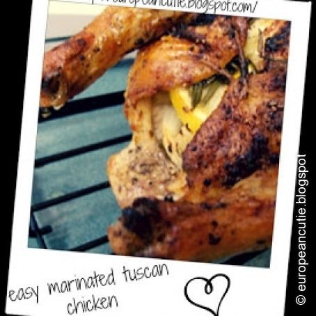 Easy Marinated Tuscan Chicken