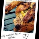 easy marinated tuscan chicken