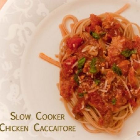 Slow Cooker Chicken Cacciatore