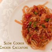 Slow Cooker Chicken Cacciatore