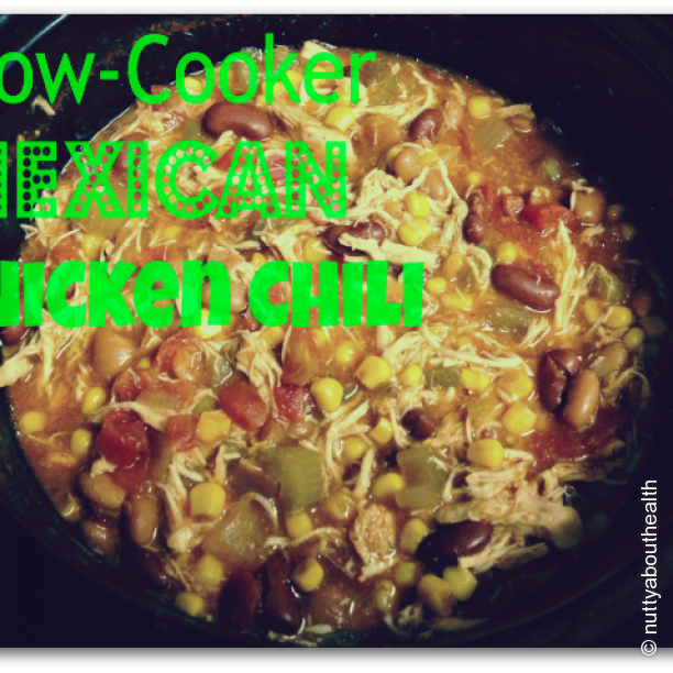 Slow-Cooker Mexican Chicken Chili