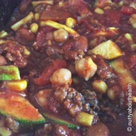 Crock-Pot Veggie Chili