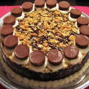 Chocolate Peanut Butter Cup Cheesecake