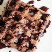 Chocolate Brownie Waffles