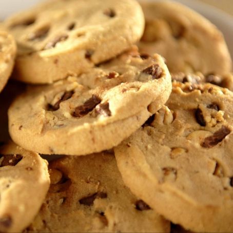 Pecan Chocolate Chunk Icebox Cookies