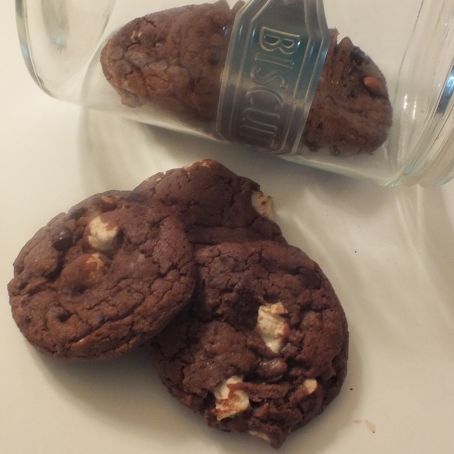 Monster Size Rocky Road Chocolate Chip Cookie