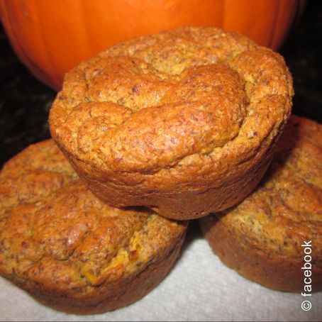 Pumpkin Flax Muffins