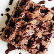Chocolate Brownie Waffles