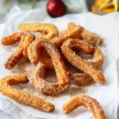 Festive Gingerbread Churros