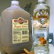Hot or Cold Caramel Apple Cider For Grown Ups