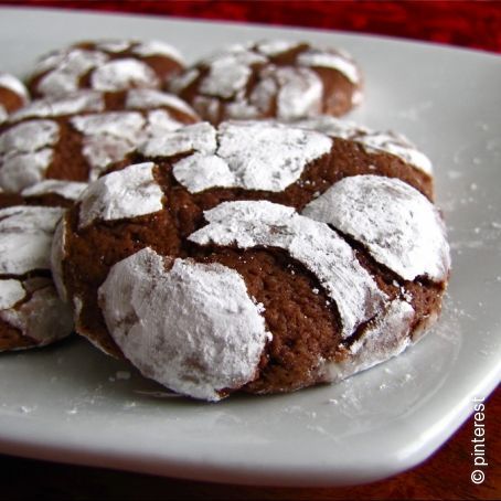 Chocolate Crinkle Cookies