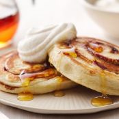 Cinnamon Roll Pancakes