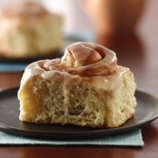 Bisquick Glazed Cinnamon Rolls