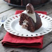 Coconut Filled Chocolate Cake – AKA: Almond Joy Cake! - Step 1