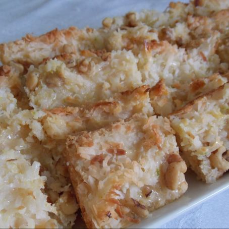 Coconut Jam Bars