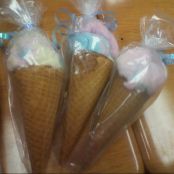 Cotton Candy Cones