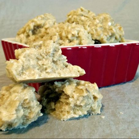 No Bake Vanilla Oatmeal Cookies