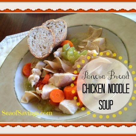 Panera Bread Chicken Noodle Soup Recipe - (3.9/5)