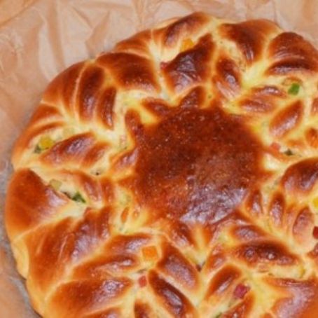 COZONAC SI FLOARE CU PORTOCALA