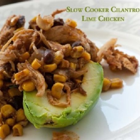 Slow Cooker Cilantro Lime Chicken