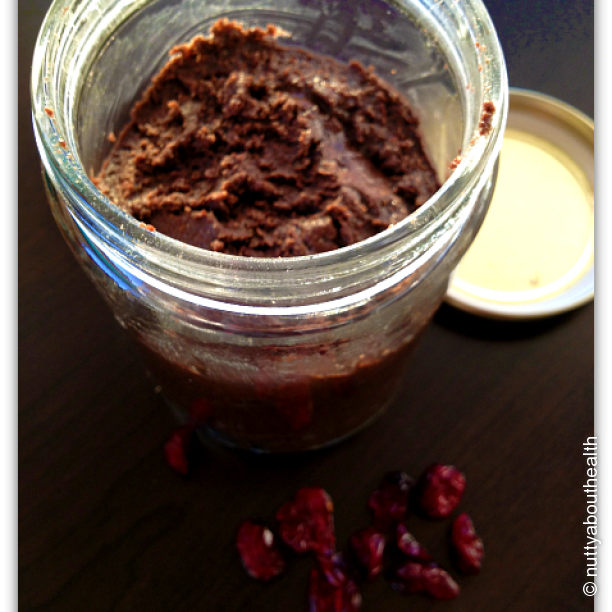 Chocolate Cranberry Almond Butter