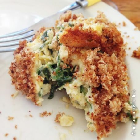 Creamy Corn and Spinach Casserole